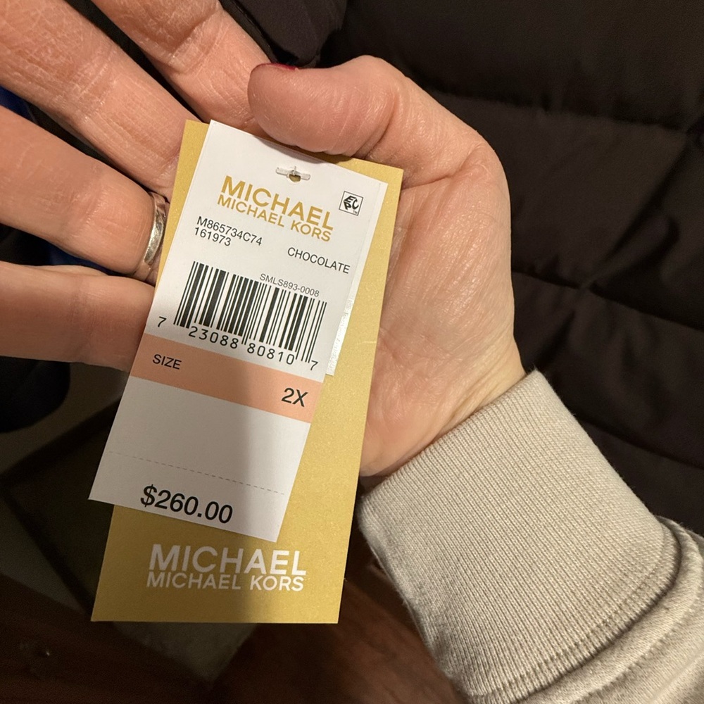 Brown Michael Kors Coat 2XL